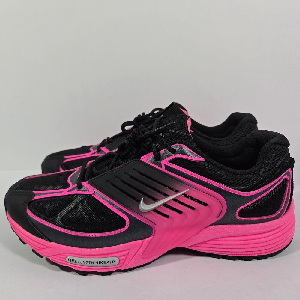 Nike Air Pegasus Wave Running Shoes Mens 12 IB0612 Black Pink Blast $160
